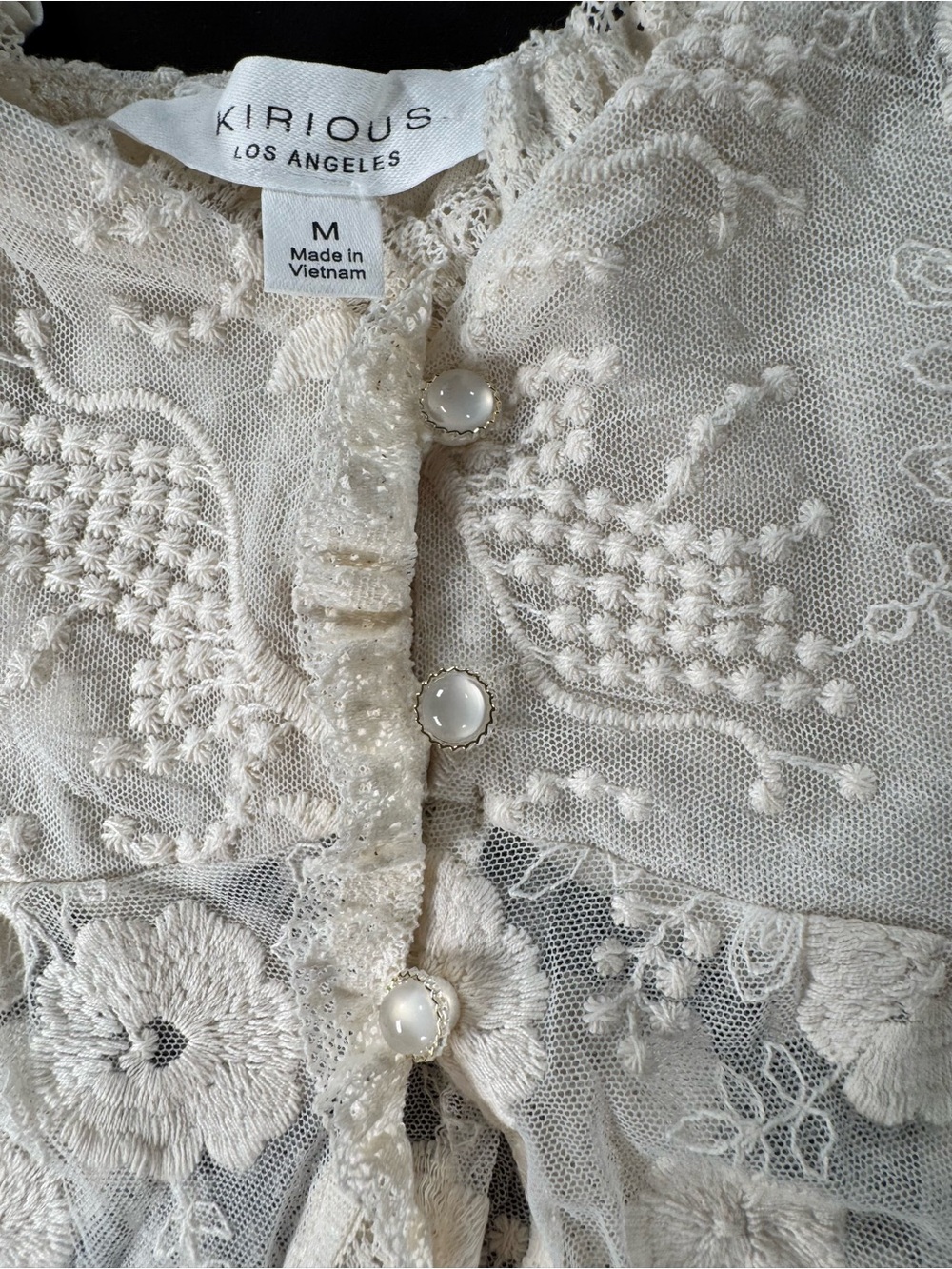 NWT Kirious Lace Camisole in Ivory - Picture 4 of 5